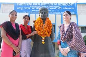 studnets Chhotu Ram Rural Institute Of Technology in New Delhi