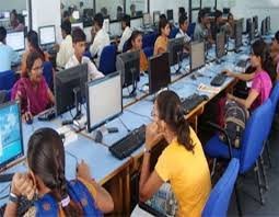 Computer Lab Hemchandracharya North Gujarat university in Patan