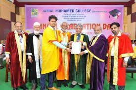 Convocation Jamal Mohamed College in Tiruchirappalli