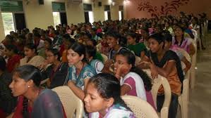 Students of Kamala Nehru Polytechnic For Women Hyderabad in Hyderabad	