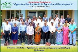 Faculty of National Institute of Agricultural Extension Management in Hyderabad	