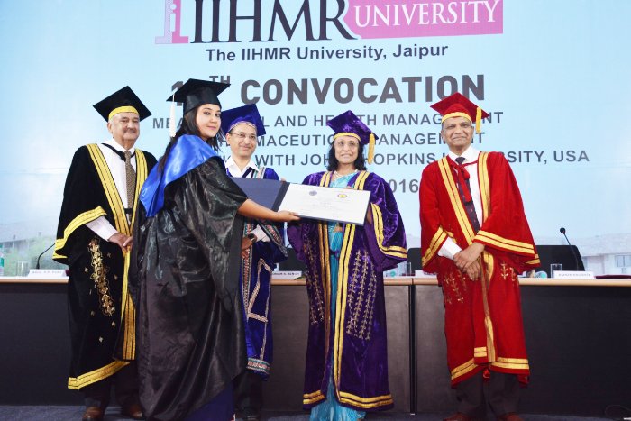 Convocation Programme IIHMR University in Jaipur