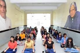 Yoga Class at Dr. Vishwanath Karad MIT World Peace University in Pune