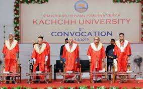Convocation of  Krantiguru Shyamji Krishna Verma Kachchh University in Ahmedabad