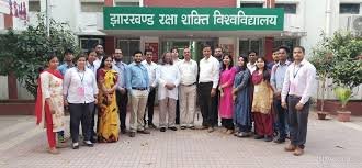 Group Photo Jharkhand Raksha Shakti University in Ranchi