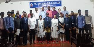 Group photo ST. Xavier's PG College, Hyderabad in Hyderabad	