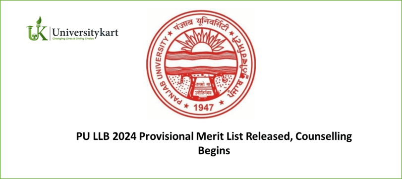 PU LLB 2024 Provisional Merit List Released