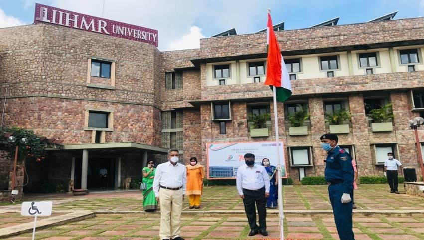 Independence Day Programme  IIHMR University in Jaipur