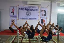 Yoga Class at Sidho-Kanho-Birsha University in Alipurduar
