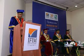 Convocation at Jagdish Sheth School of Management,  in 	Bangalore Urban