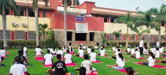 Yoga Class at Hindu College, Machilipatnam in Krishna	