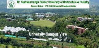 Dr. Y.S.Parmar University of Horticulture & Forestry Banner
