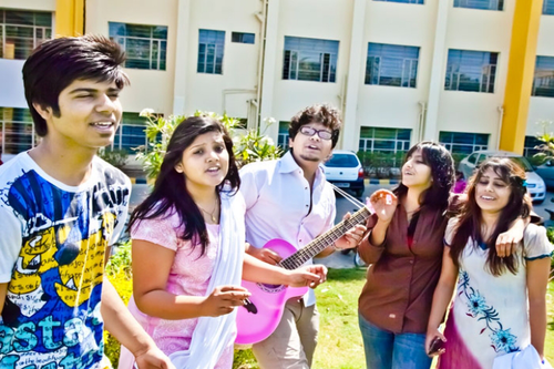 Group Photo Geetanjali University in Udaipur