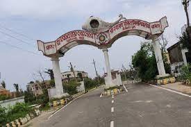 Main Gate Shri Jagannath Sanskrit Vishwavidyalaya in Puri	