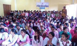 Students Ma Chandrika Mahila Mahavidhyalay in Mahoba