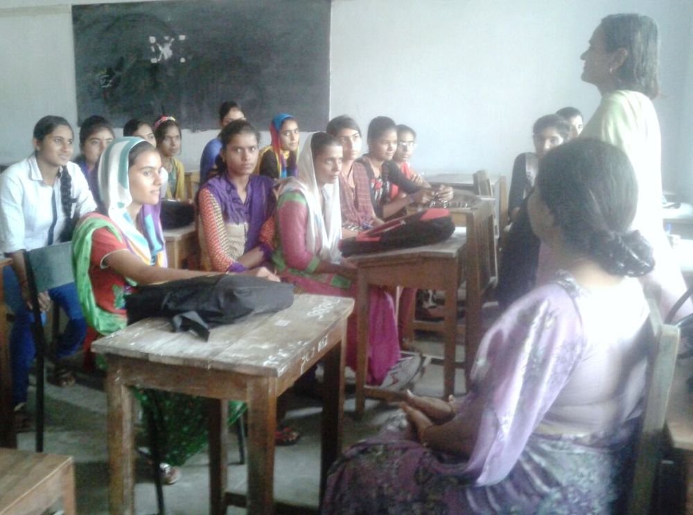 Classroom Government Bangur College, Didwana in Nagaur