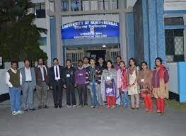 Teachers at University of North Bengal in Alipurduar
