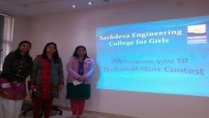 Smart Class Sachdeva Engineering College For Girls (SECG, Mohali) in Mohali