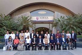 Main Gate Group Photos Nirma University in Ahmedabad