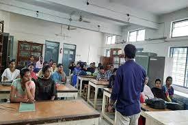 Class Room of Sri ASNM Government Degree College, Palakol in West Godavari	