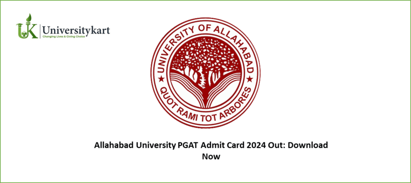 Allahabad University PGAT Admit Card 2024 Out