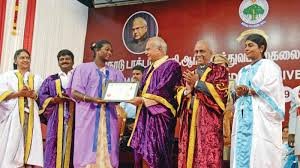 Convocation at Tamilnadu Dr. M.G.R.Medical University in Chennai	
