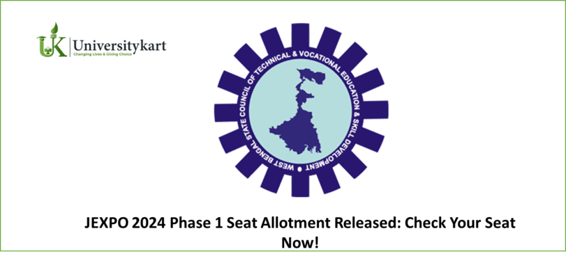 JEXPO 2024 Phase 1 Seat Allotment Released