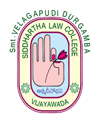 Smt. Velagapudi Durgamba Siddhartha Law College, Vijayawada Logo