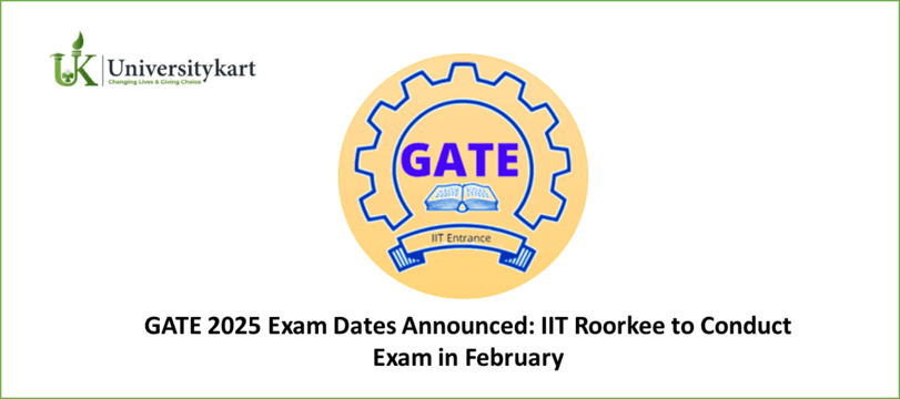 GATE 2025 Exam Dates Announced