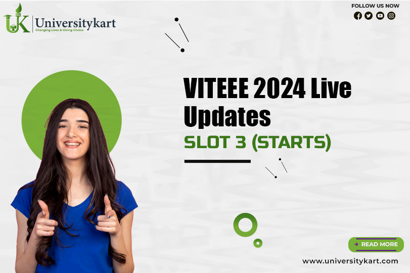 VITEEE 2024 Live Updates: Slot 3 (STARTS), Paper Analysis, Question Paper Soon