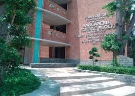 Banner Hindu College in New Delhi