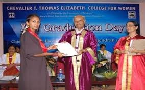 Convocation at Chevalier T. Thomas Elizabeth College for Women Chennai in Chennai	