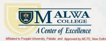 Malwa College logo