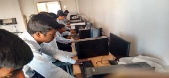 Computer room of Government Degree College, Rayachoty in Anantapur