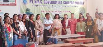 Group Photo for Pt. Naki Ram Sharma Goverment College ( PTNRSGC, Rohtak) in Rohtak