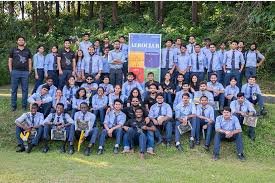 Students group photo University of Petroleum and Energy Studies in Dehradun