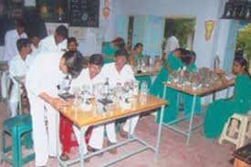 Laboratory of JVRRM Educational Institutions, Nandyal in Kurnool	