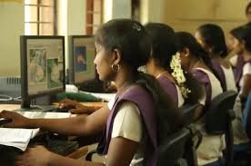 Computer Class at Tamil Nadu Open University in Dharmapuri	