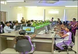 computer lab St.Jerome's College in Nagercoil