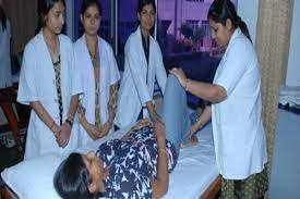 Pratical lab Banarsidas Chandiwala Institute of Physiotherapy (BCIP) in New Delhi