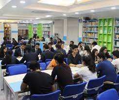Library Jagannath International Management School (JIMS) in New Delhi
