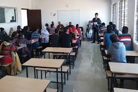Class room Techno Global University in Vidisha