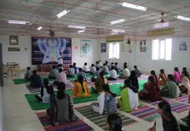 Yoga Class of Lakireddy Bali Reddy College of Engineering, Krishna in Krishna	