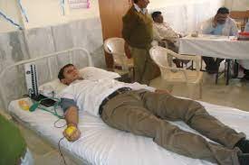 Blodd donate camp Dr. Sarvepalli Radhakrishnan Rajasthan Ayurved University (formerly known as RAU) in Jodhpur