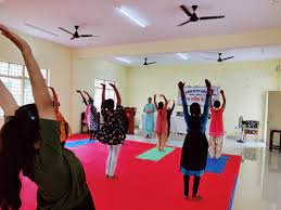 Yoga Rajarshi Purushottam Das Tandon Govt. Degree College in Lalitpur