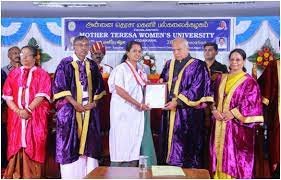 Convocation at Mother Teresa Women's University in Dharmapuri	