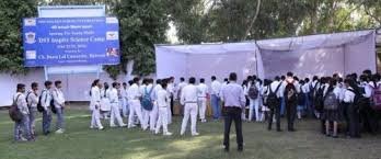 Students Photo Chaudhary Bansi Lal University in Bhiwani	