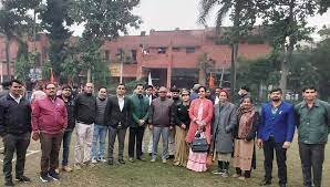 All teachers Hindu College in New Delhi