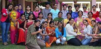 Group photo Banarasi Das Arya Girls  in Jalandar Cantt