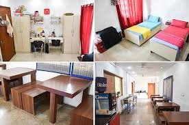 Hostel Room /Area of Kirori Mal College in New Delhi